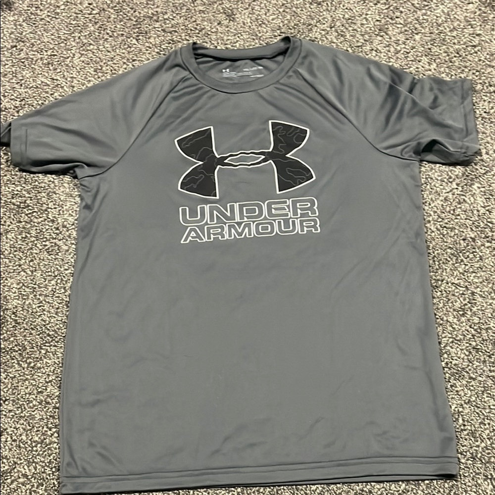 Under Armour Gray Short Sleeve Performance Tee